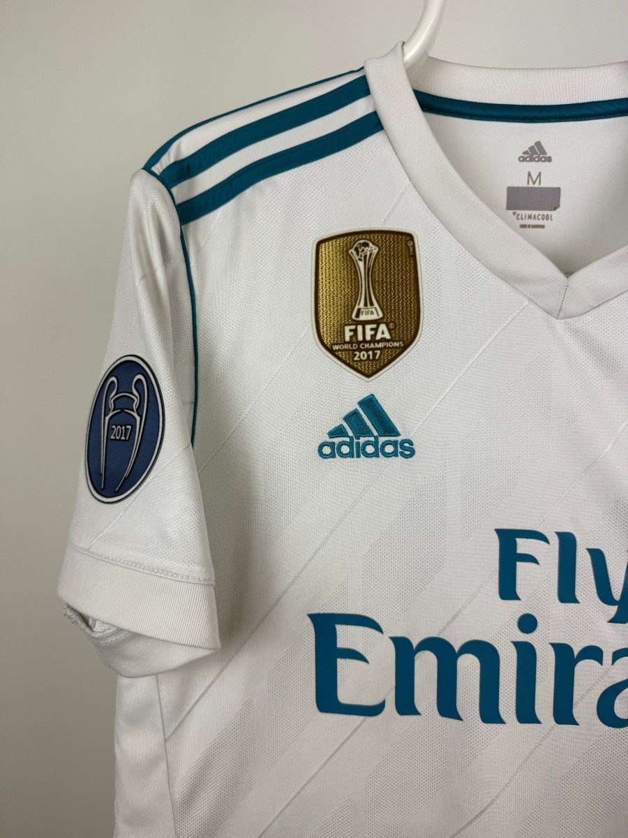 Cristiano Ronaldo - Real Madrid 2017/18 hjemmebane trøje M 🇵🇹 Fodboldshoppen_dk 3