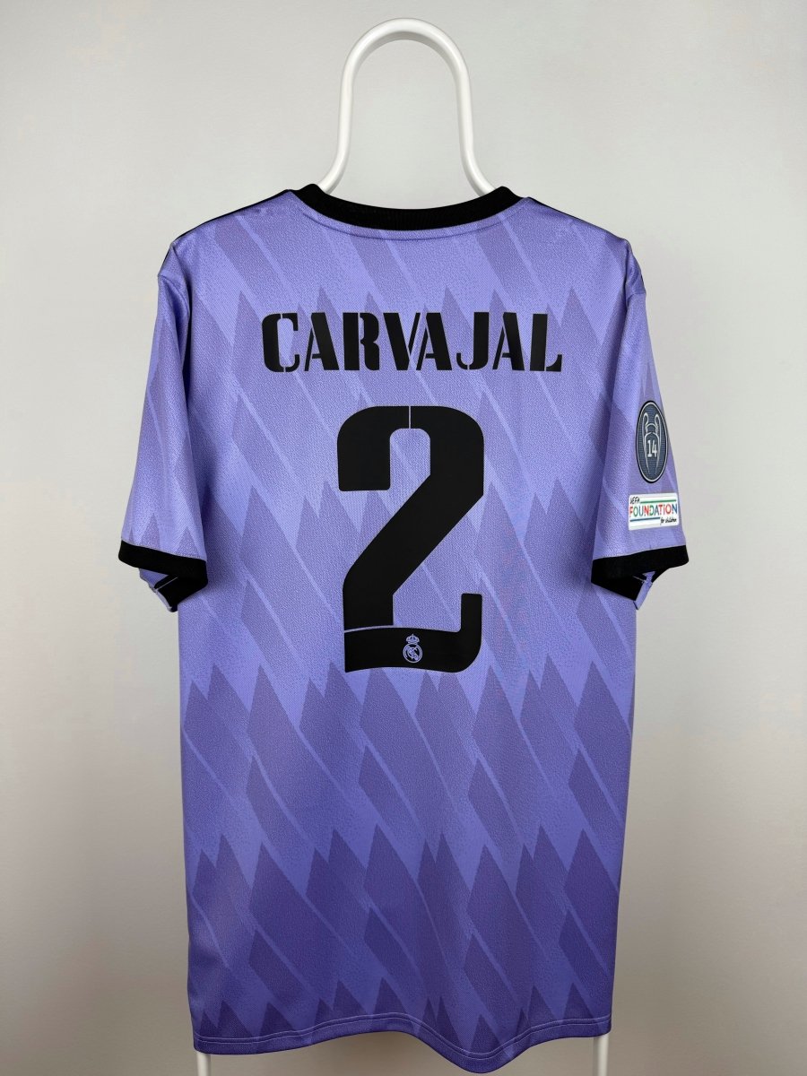 Dani Carvajal - Real Madrid 2022/23 udebane trøje XL 🇪🇸 Fodboldshoppen_dk 1