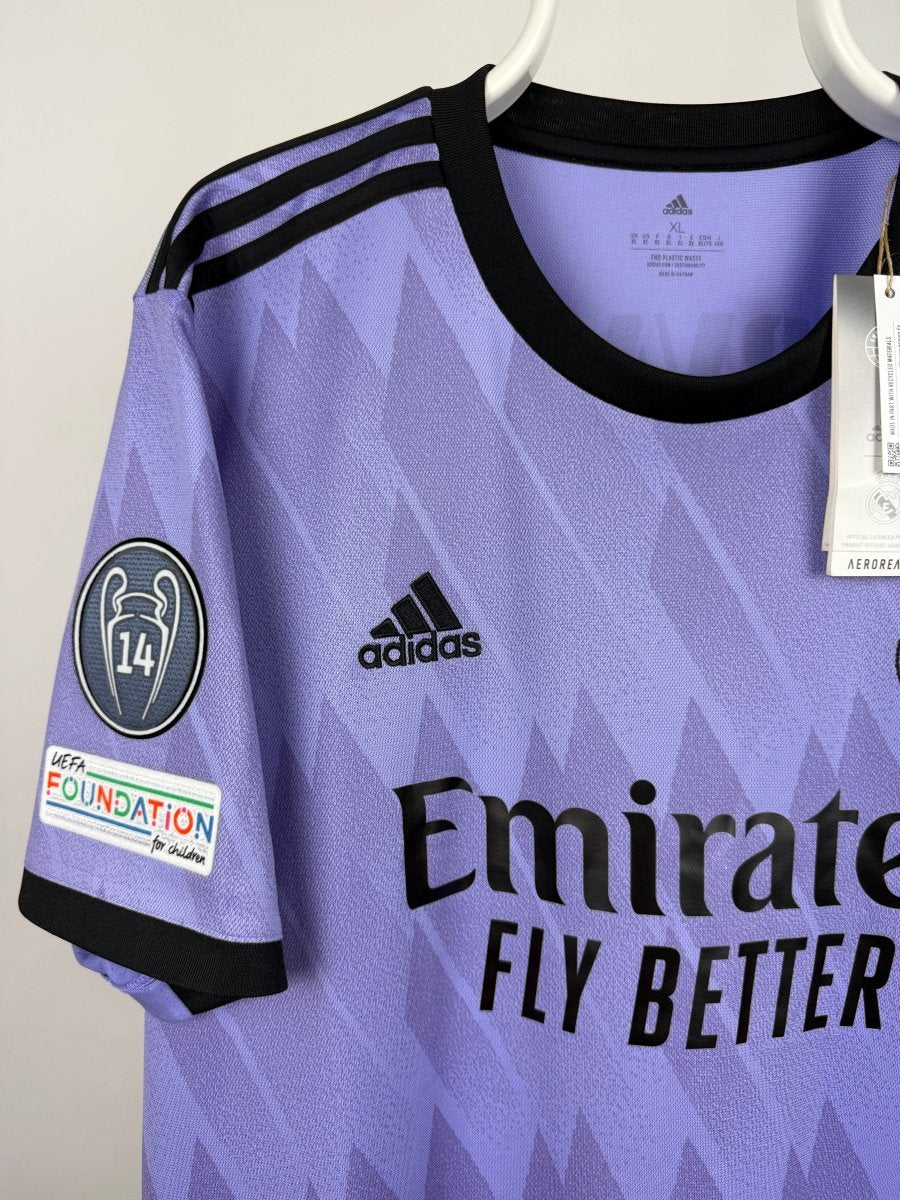 Dani Carvajal - Real Madrid 2022/23 udebane trøje XL 🇪🇸 Fodboldshoppen_dk 3