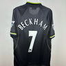 David Beckham - Manchester United 1998/99 udebane trøje M 🏴 Fodboldshoppen_dk 1