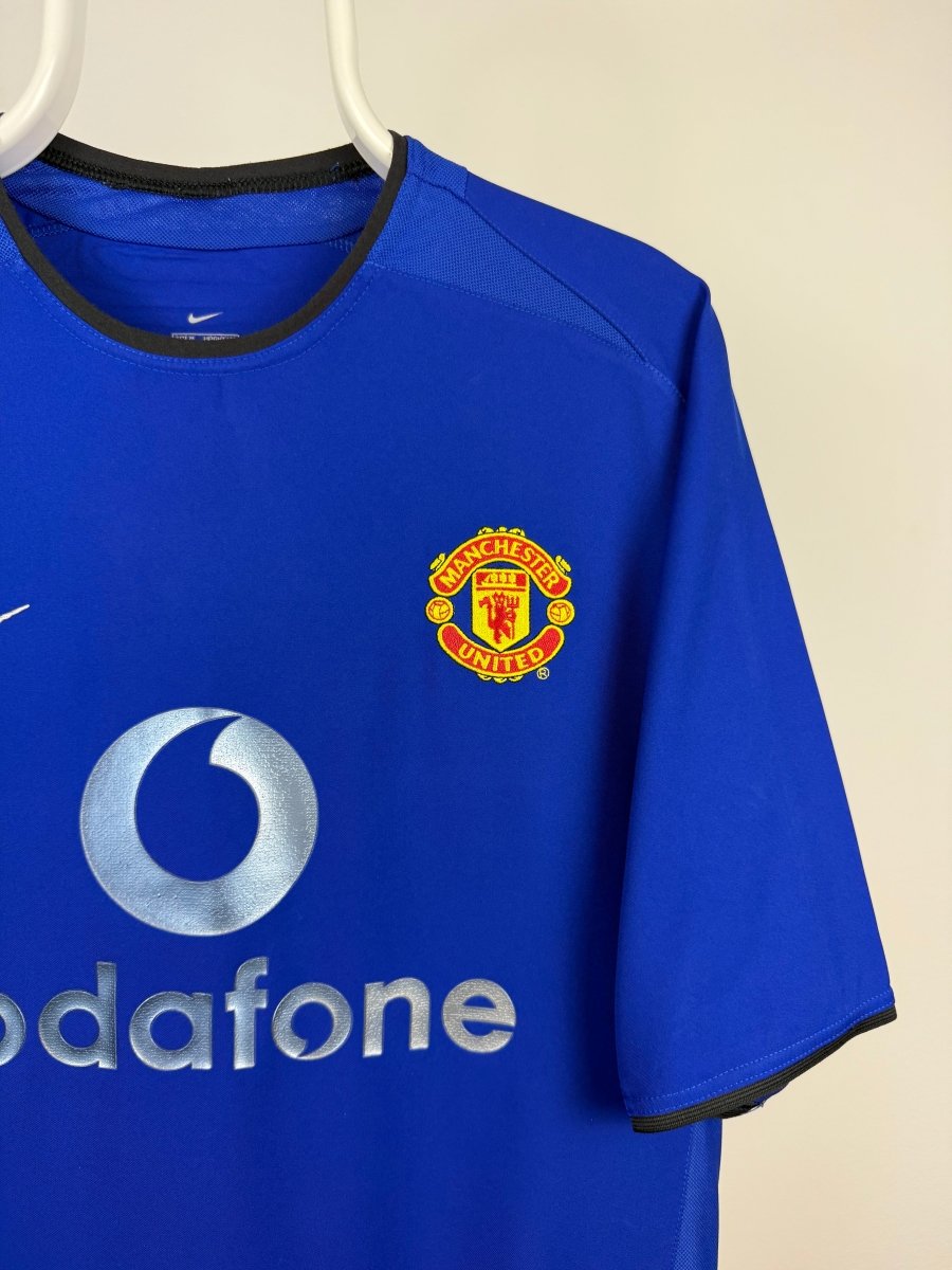 David Beckham - Manchester United 2002/03 udebane trøje M 🏴 Fodboldshoppen_dk 4