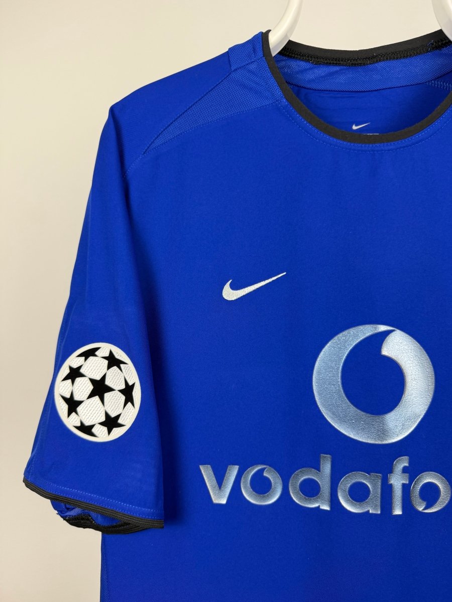 David Beckham - Manchester United 2002/03 udebane trøje M 🏴 Fodboldshoppen_dk 3