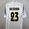 David Beckham - Real Madrid 2004/05 hjemmebane trøje XL 🏴 Fodboldshoppen_dk 1