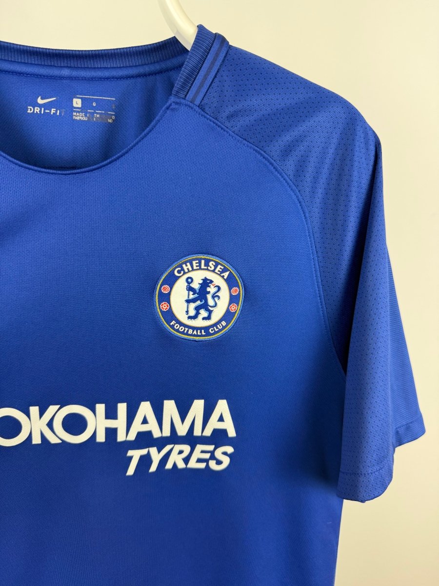 Eden Hazard - Chelsea 2017/18 hjemmebane trøje L 🇧🇪 Fodboldshoppen_dk 4