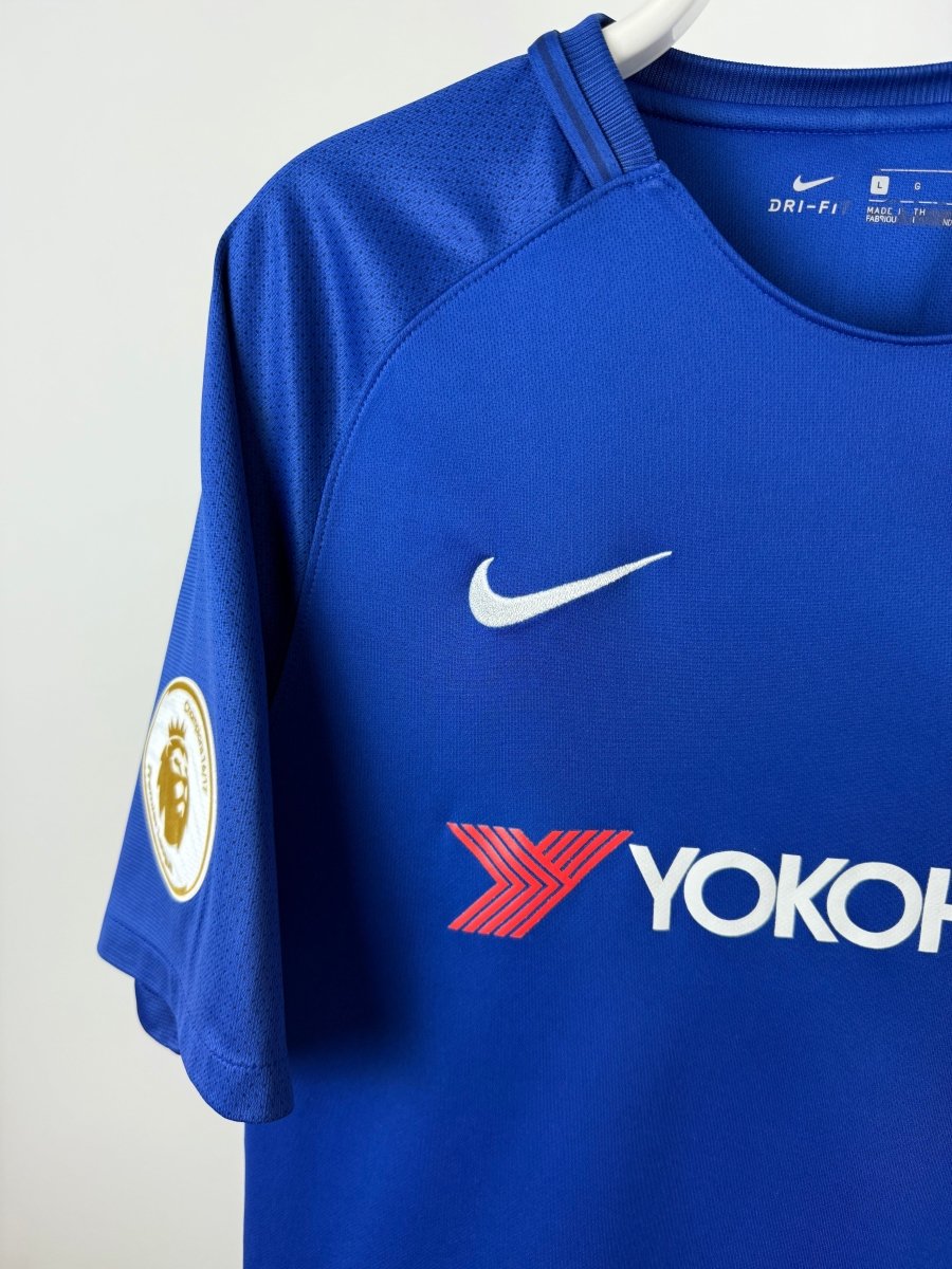 Eden Hazard - Chelsea 2017/18 hjemmebane trøje L 🇧🇪 Fodboldshoppen_dk 3