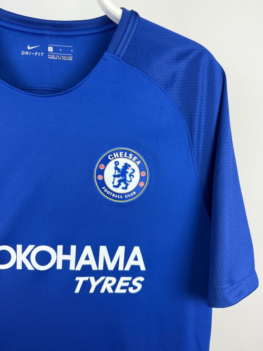 Eden Hazard - Chelsea 2017/18 hjemmebane trøje L 🇧🇪 Fodboldshoppen_dk 4