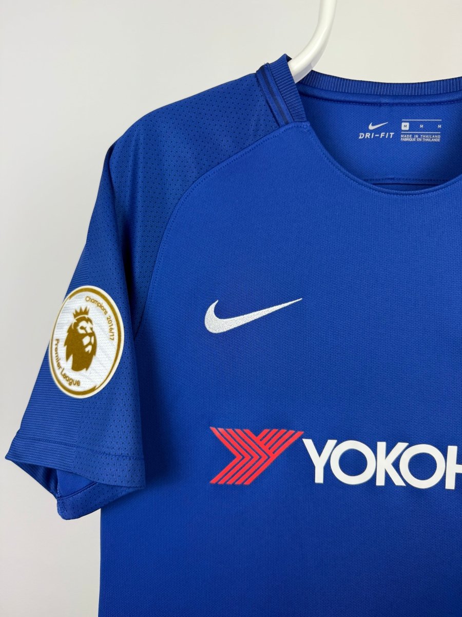 Eden Hazard - Chelsea 2017/18 hjemmebane trøje M 🇧🇪 Fodboldshoppen_dk 3