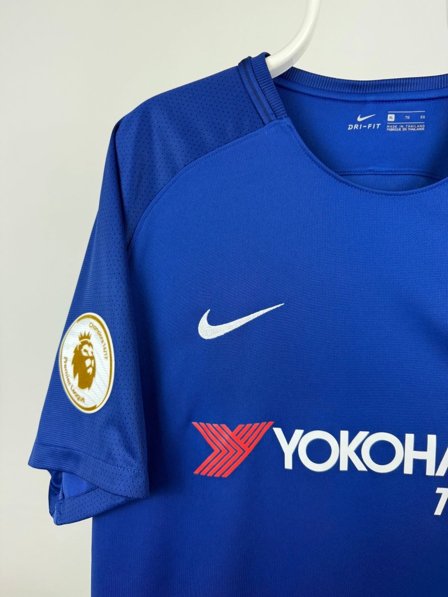 Eden Hazard - Chelsea 2017/18 hjemmebane trøje XL 🇧🇪 Fodboldshoppen_dk 3