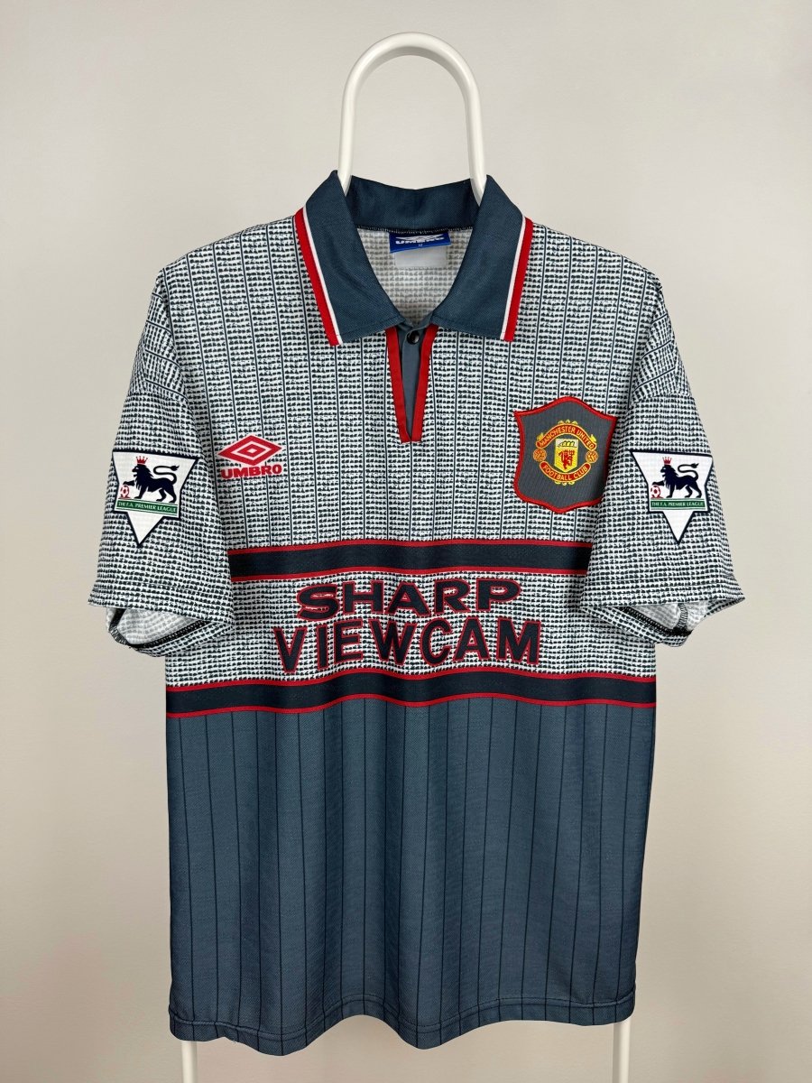 Eric Cantona - Manchester United 1995/96 udebane trøje M 🇫🇷 Fodboldshoppen_dk 2