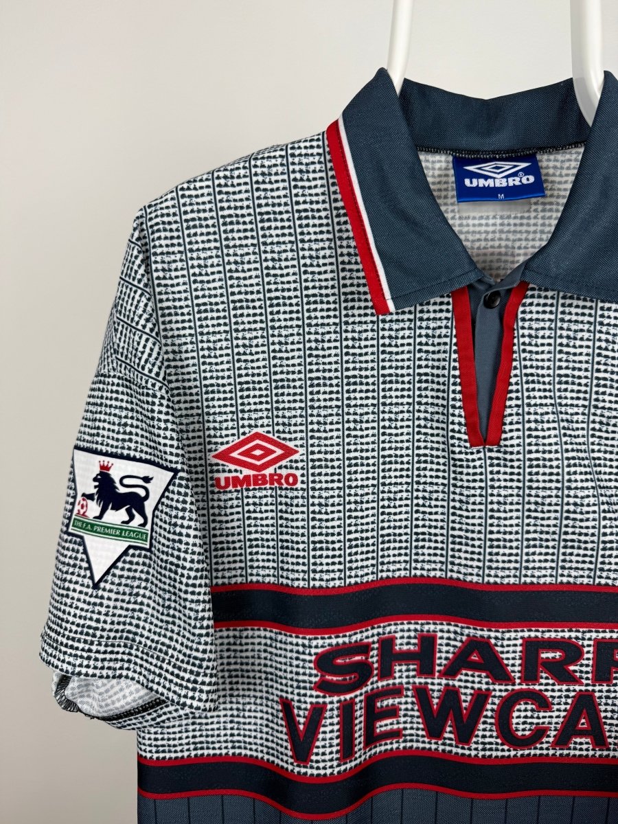 Eric Cantona - Manchester United 1995/96 udebane trøje M 🇫🇷 Fodboldshoppen_dk 3