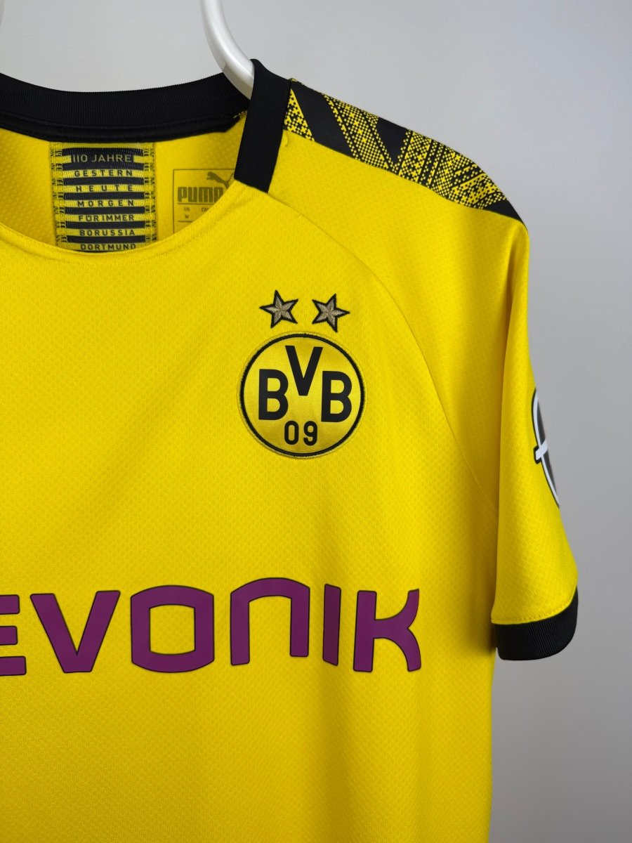 Erling Haaland - Dortmund 2019/20 hjemmebane trøje M 🇳🇴 Fodboldshoppen_dk 4