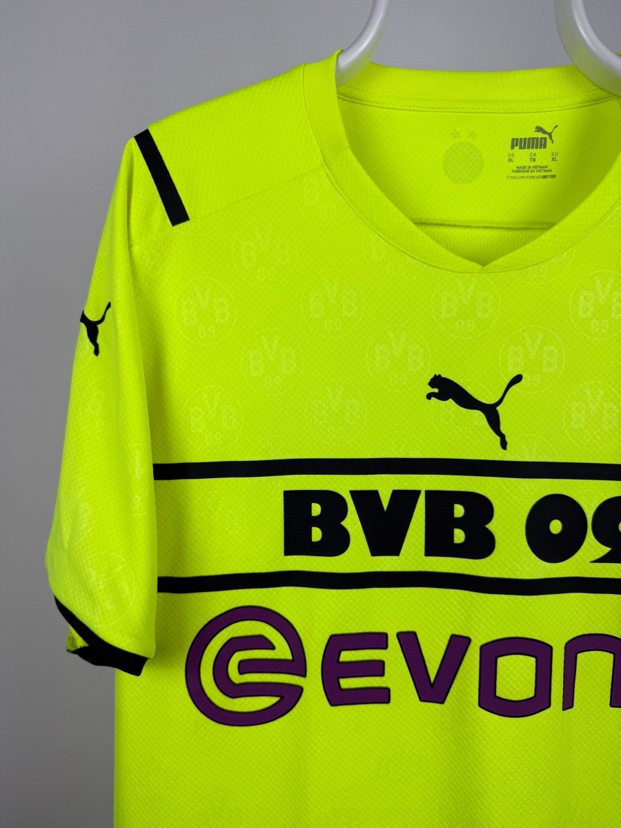 Erling Haaland - Dortmund 2021/22 Champions League trøje XL 🇳🇴 Fodboldshoppen_dk 3