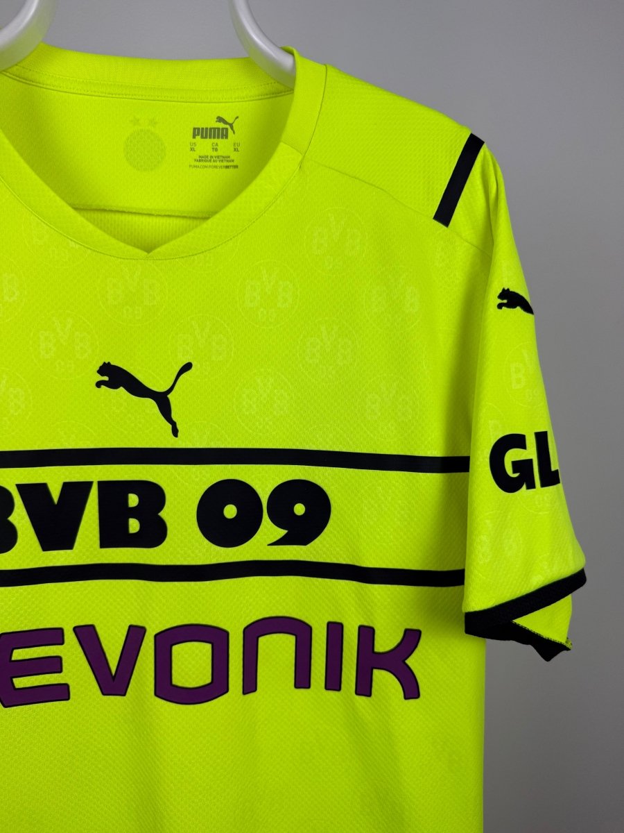 Erling Haaland - Dortmund 2021/22 Champions League trøje XL 🇳🇴 Fodboldshoppen_dk 4