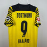 Erling Haaland - Dortmund 2021/22 hjemmebane trøje L 🇳🇴 Fodboldshoppen_dk 1