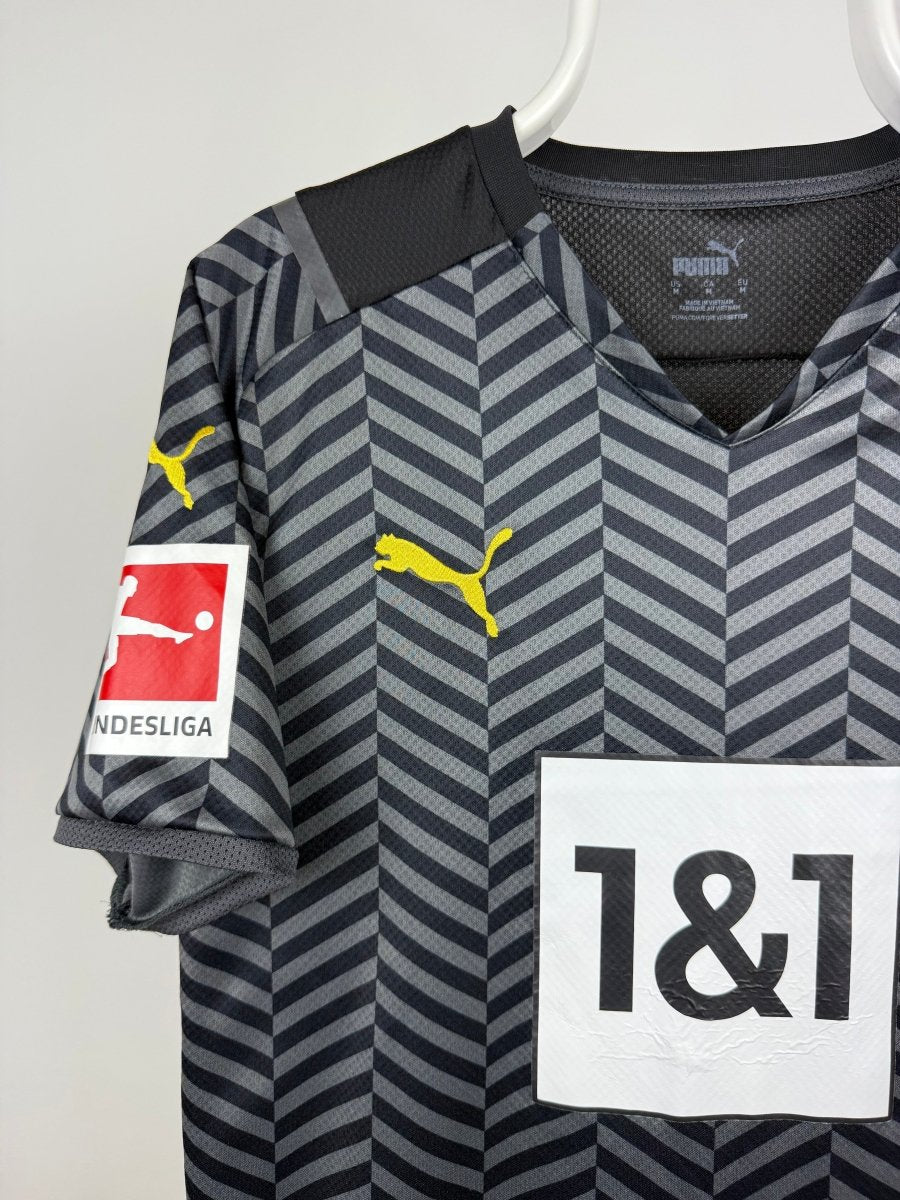 Erling Haaland - Dortmund 2021/22 udebane trøje M 🇳🇴 Fodboldshoppen_dk 3