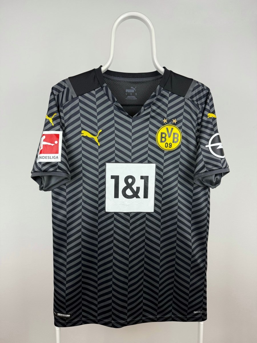 Erling Haaland - Dortmund 2021/22 udebane trøje M 🇳🇴 Fodboldshoppen_dk 2