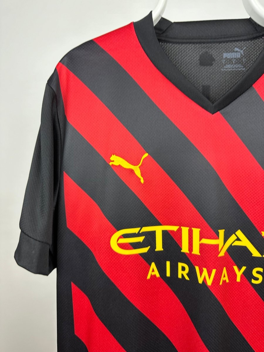 Erling Haaland - Manchester City 2022/23 udebane trøje L 🇳🇴 Fodboldshoppen_dk 3