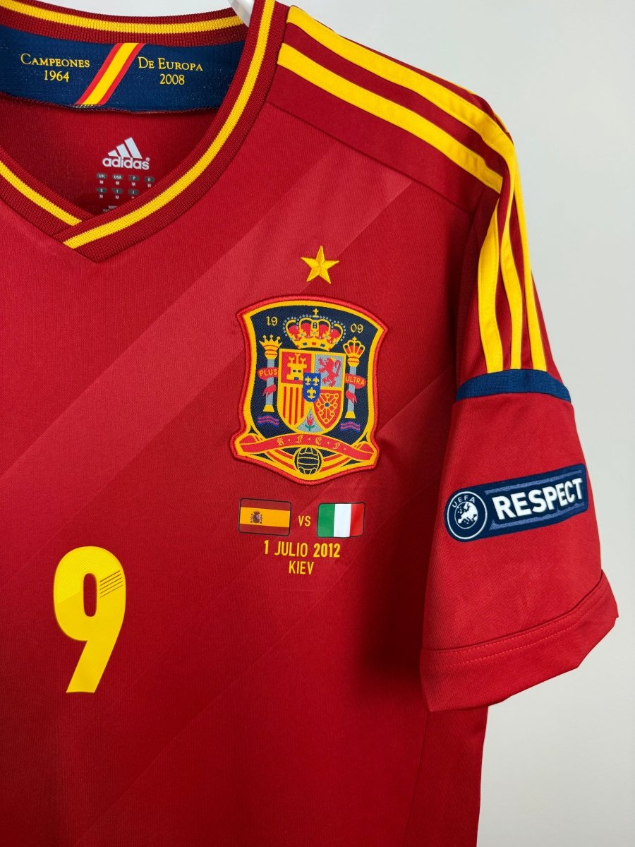 Fernando Torres - Spanien 2012 hjemmebane trøje M 🇪🇸 Fodboldshoppen_dk 4