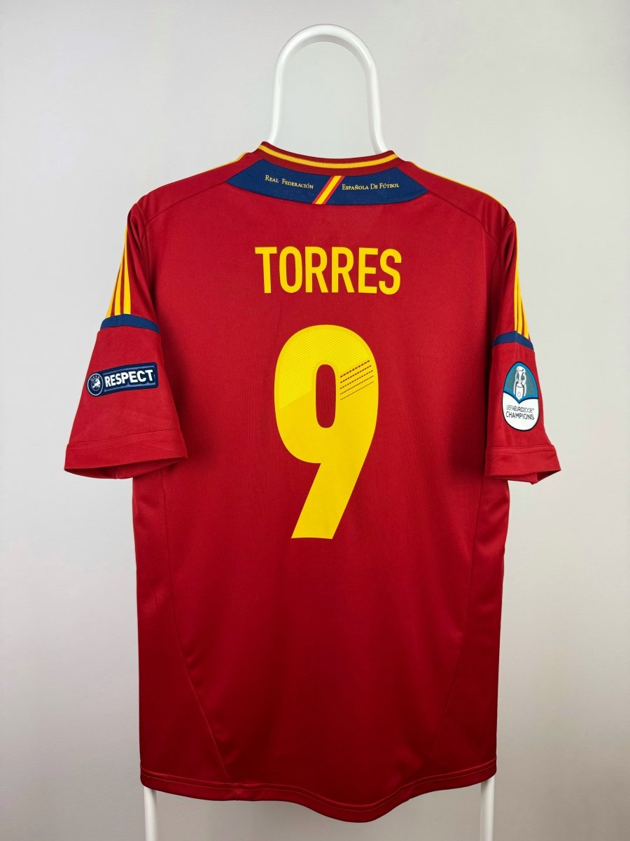 Fernando Torres - Spanien 2012 hjemmebane trøje M đŞđ¸ Fodboldshoppen_dk 1
