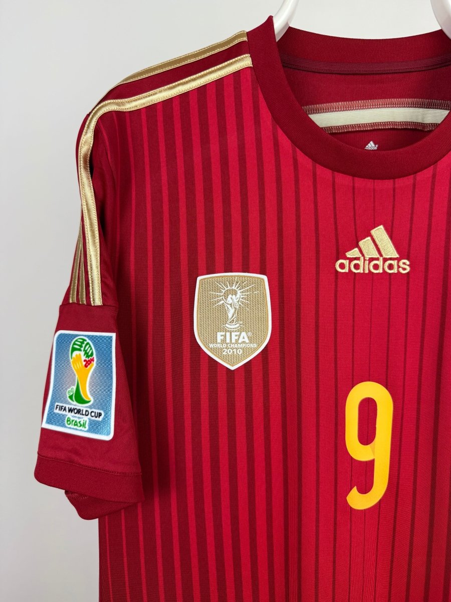 Fernando Torres - Spanien 2014 hjemmebane trøje M 🇪🇸 Fodboldshoppen_dk 3