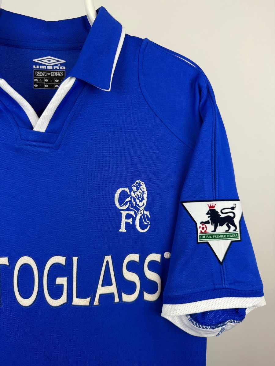 Frank Lampard - Chelsea 2002/03 hjemmebane trøje L 🏴 Fodboldshoppen_dk 4