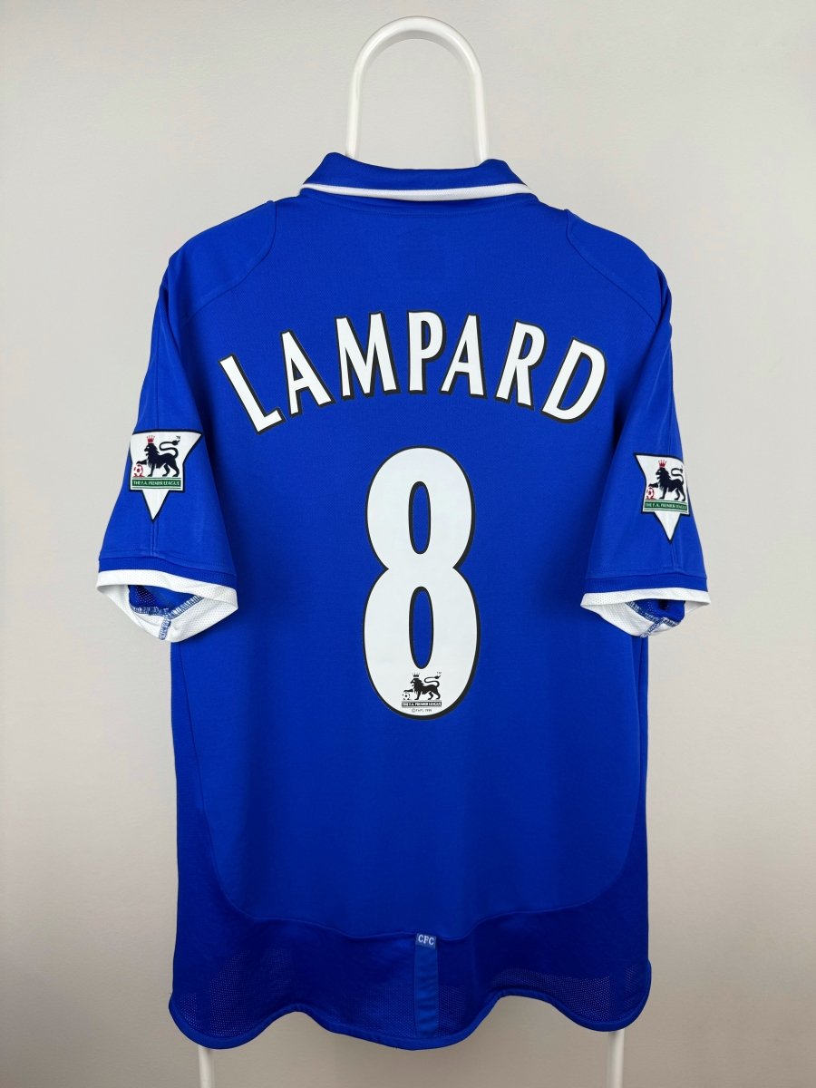 Frank Lampard - Chelsea 2002/03 hjemmebane trøje L 🏴 Fodboldshoppen_dk 1