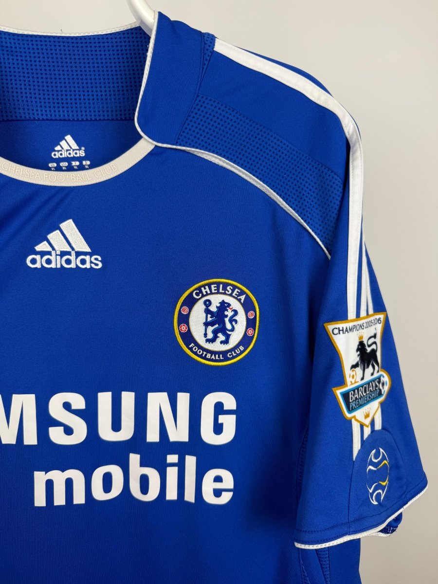 Frank Lampard - Chelsea 2006/07 hjemmebane trøje XL 🏴 Fodboldshoppen_dk 4