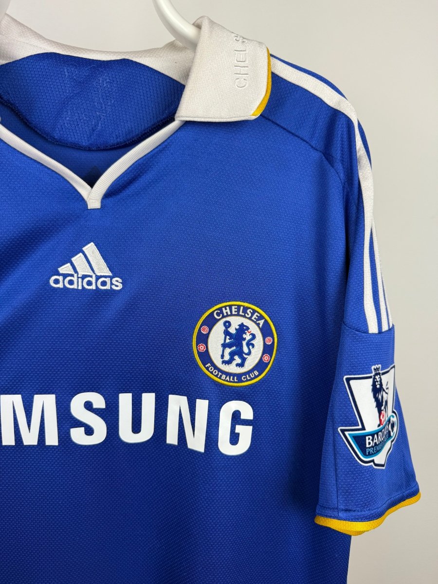 Frank Lampard - Chelsea 2008/09 hjemmebane trøje XL 🏴 Fodboldshoppen_dk 4