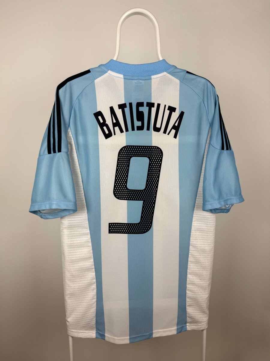 Gabriel Batistuta - Argentina 2002 hjemmebane trøje L 🇦🇷 Fodboldshoppen_dk 1