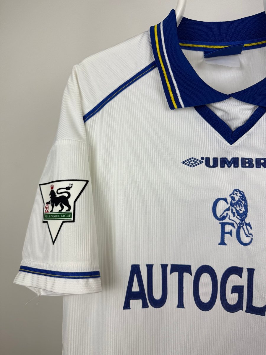 Gianfranco Zola - Chelsea 1998/00 udebane trøje M 🇮🇹 Fodboldshoppen_dk 3