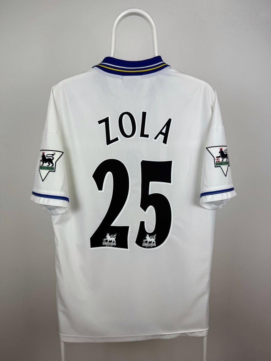 Gianfranco Zola - Chelsea 1998/00 udebane trøje M 🇮🇹 Fodboldshoppen_dk 1