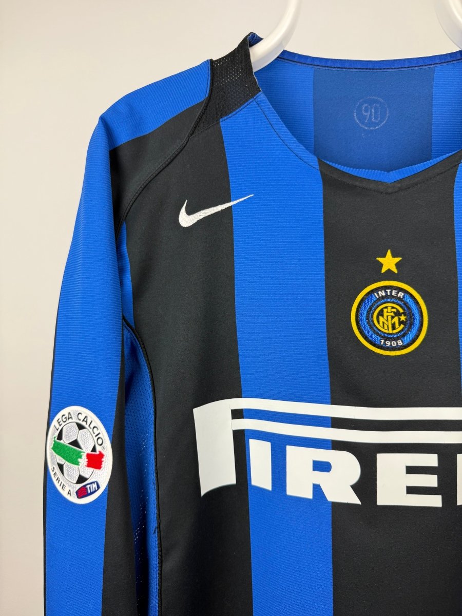 Javier Zanetti - Inter 2004/05 hjemmebane trøje L 🇦🇷 Fodboldshoppen_dk 3