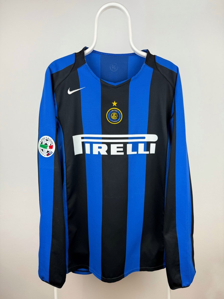 Javier Zanetti - Inter 2004/05 hjemmebane trøje L 🇦🇷 Fodboldshoppen_dk 2