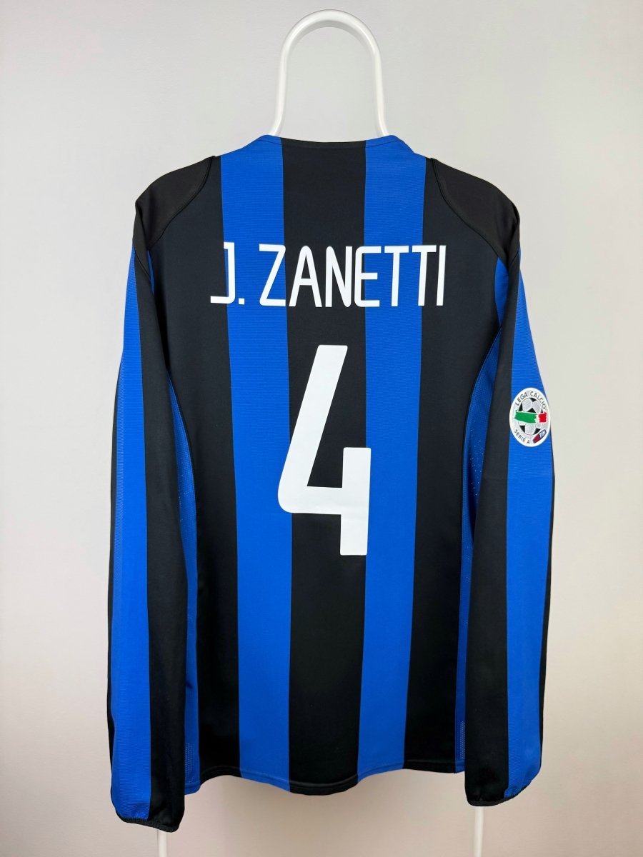 Javier Zanetti - Inter 2004/05 hjemmebane trøje L 🇦🇷 Fodboldshoppen_dk 1