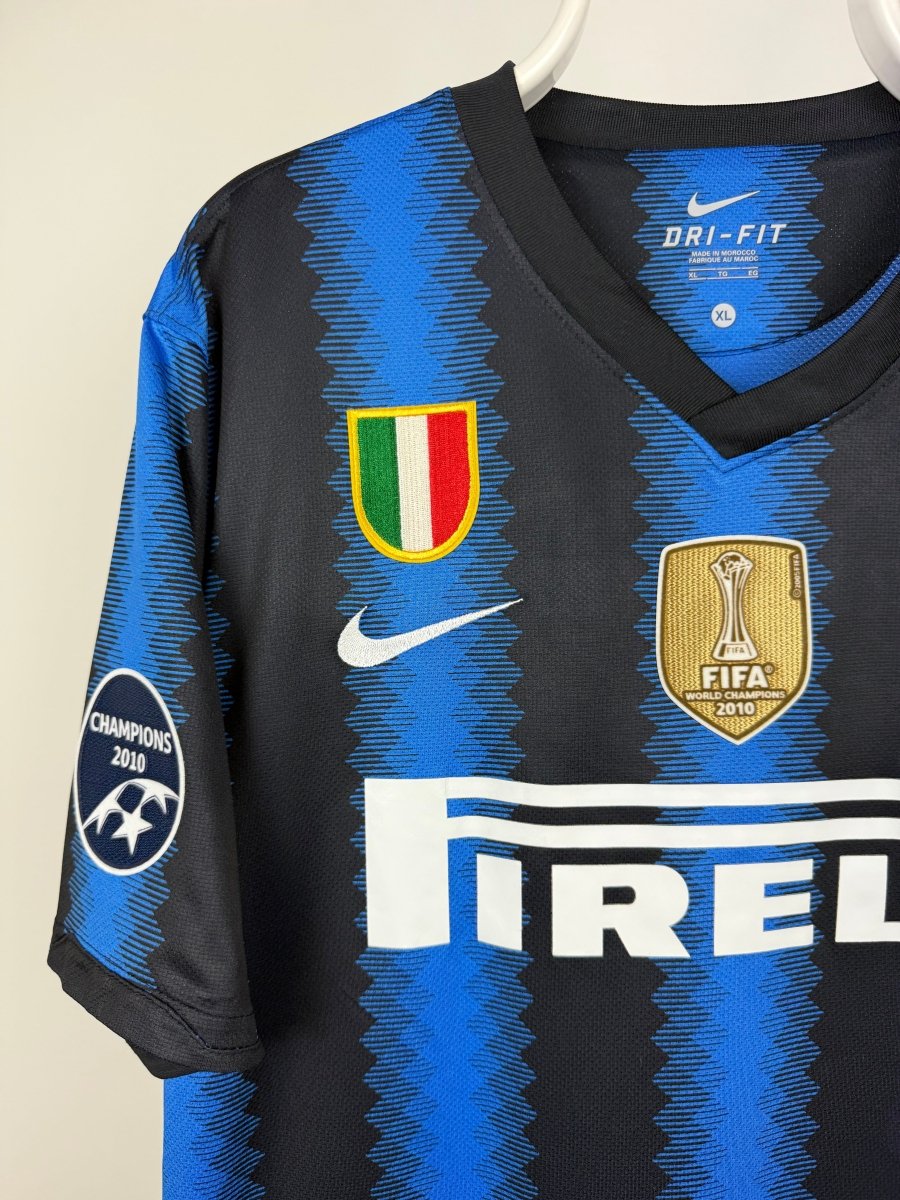 Javier Zanetti - Inter 2010/11 hjemmebane trøje XL 🇦🇷 Fodboldshoppen_dk 3