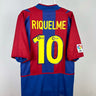 Juan Román Riquelme - FC Barcelona 2002/03 hjemmebane trøje XL 🇦🇷 Fodboldshoppen_dk 1
