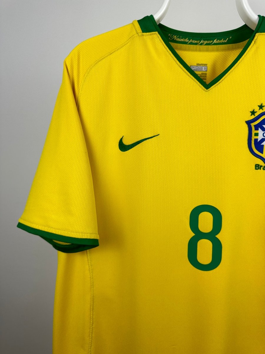 Kaka - Brasilien hjemmebane trøje 2008 L 🇧🇷 Fodboldshoppen_dk 3