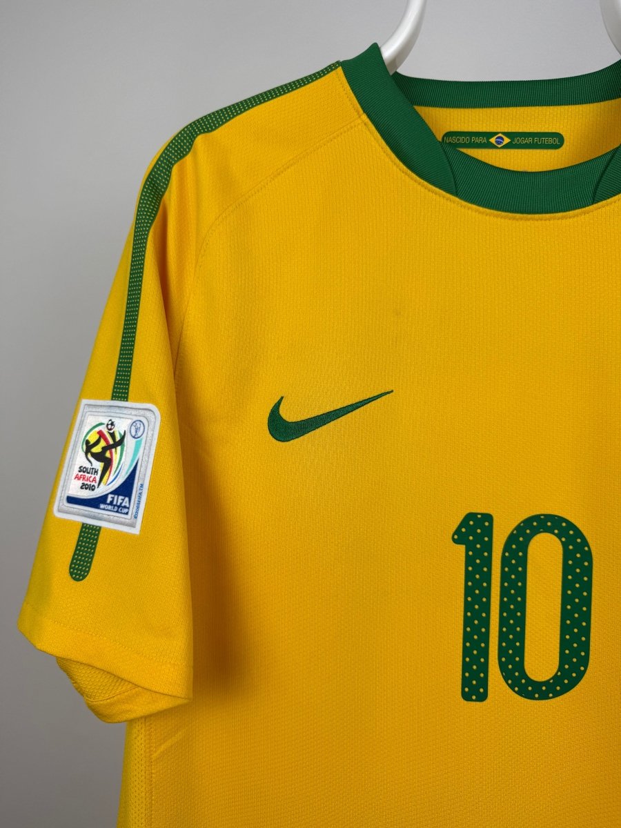 Kaka - Brasilien hjemmebane trøje 2010 M 🇧🇷 Fodboldshoppen_dk 3