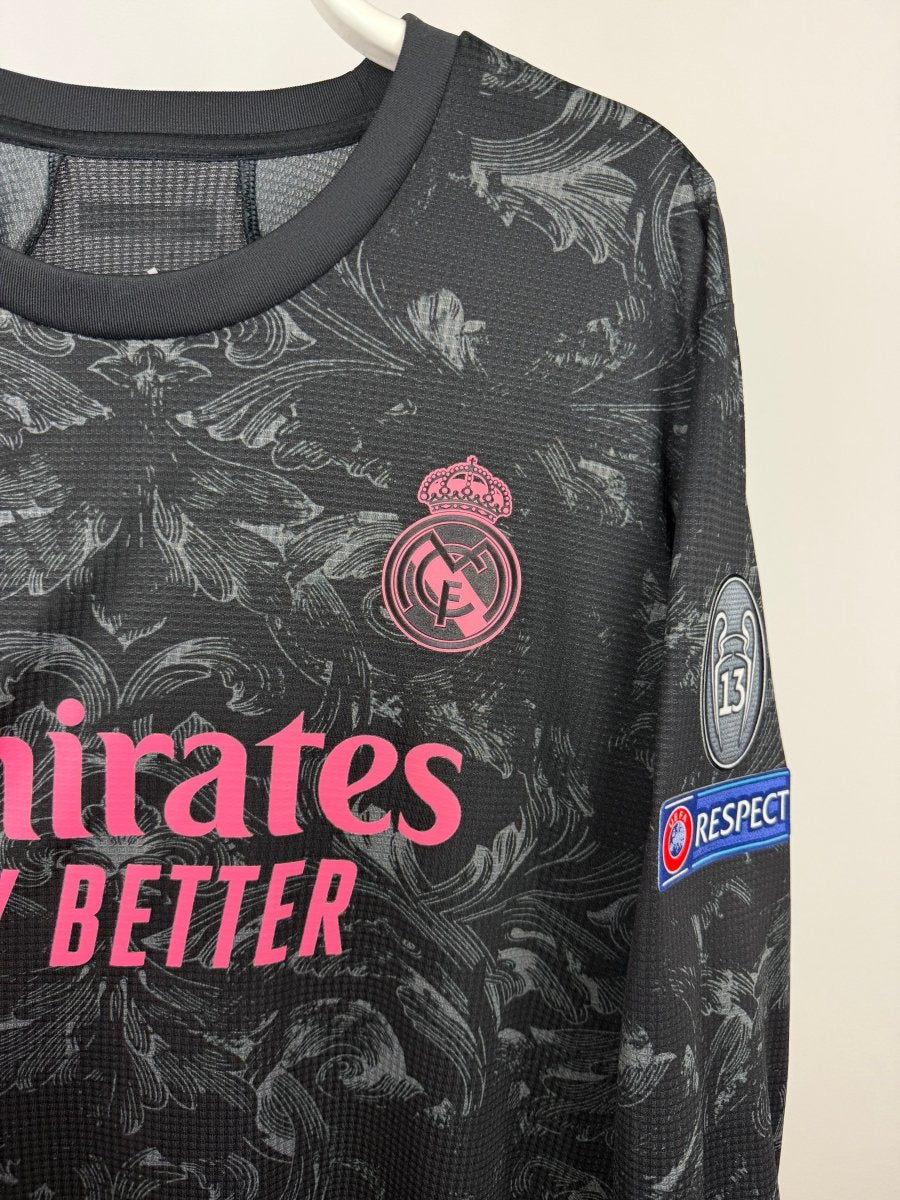 Karim Benzema - Real Madrid 2020/21 udebane trøje XL AUTHENTIC 🇫🇷 Fodboldshoppen_dk 4