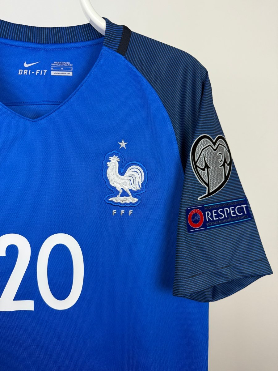 Kylian Mbappe - Frankrig 2016 hjemmebane trøje M 🇫🇷 Fodboldshoppen_dk 4