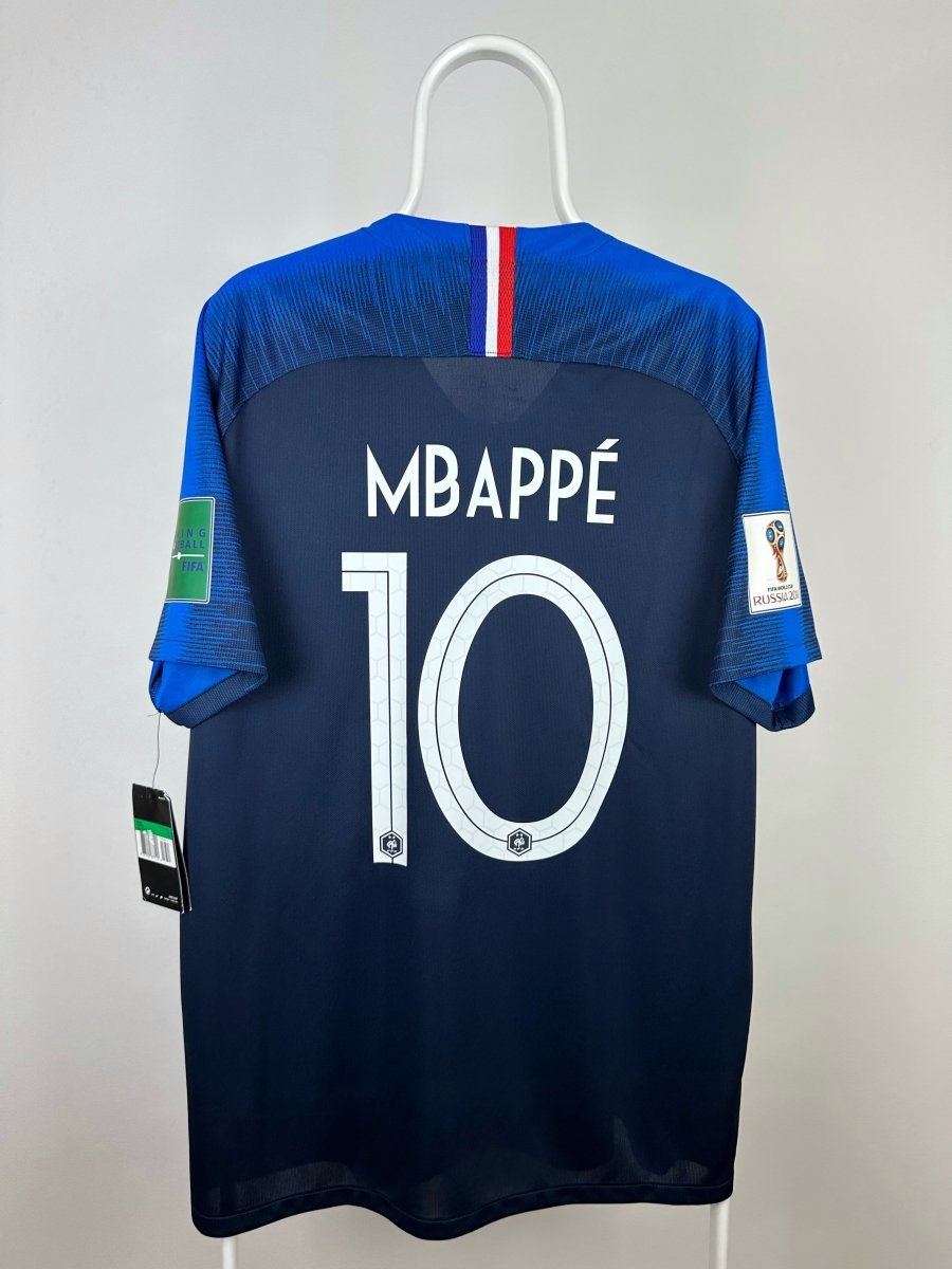 Kylian Mbappe - Frankrig 2018 hjemmebane trøje XL 🇫🇷 Fodboldshoppen_dk 1