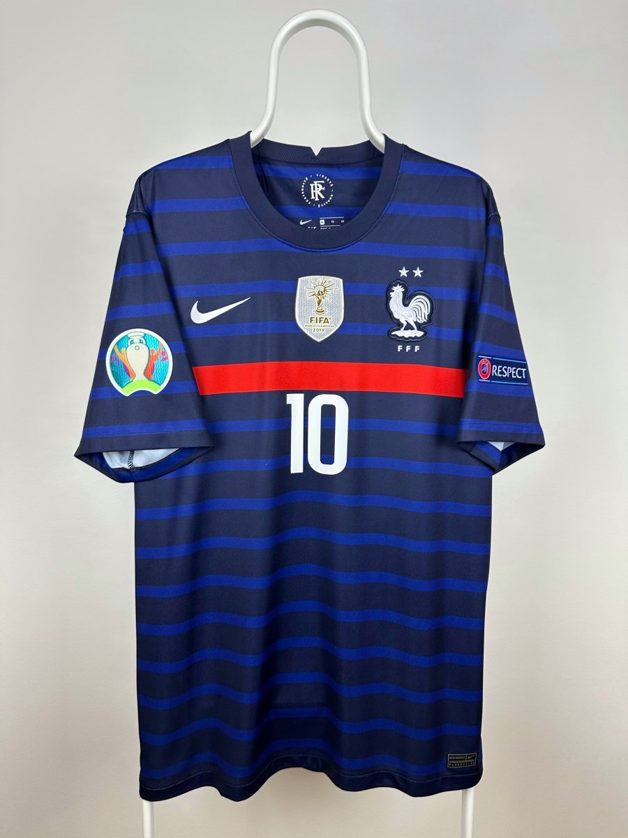 Kylian Mbappe - Frankrig 2021 hjemmebane trøje XL 🇫🇷 Fodboldshoppen_dk 2