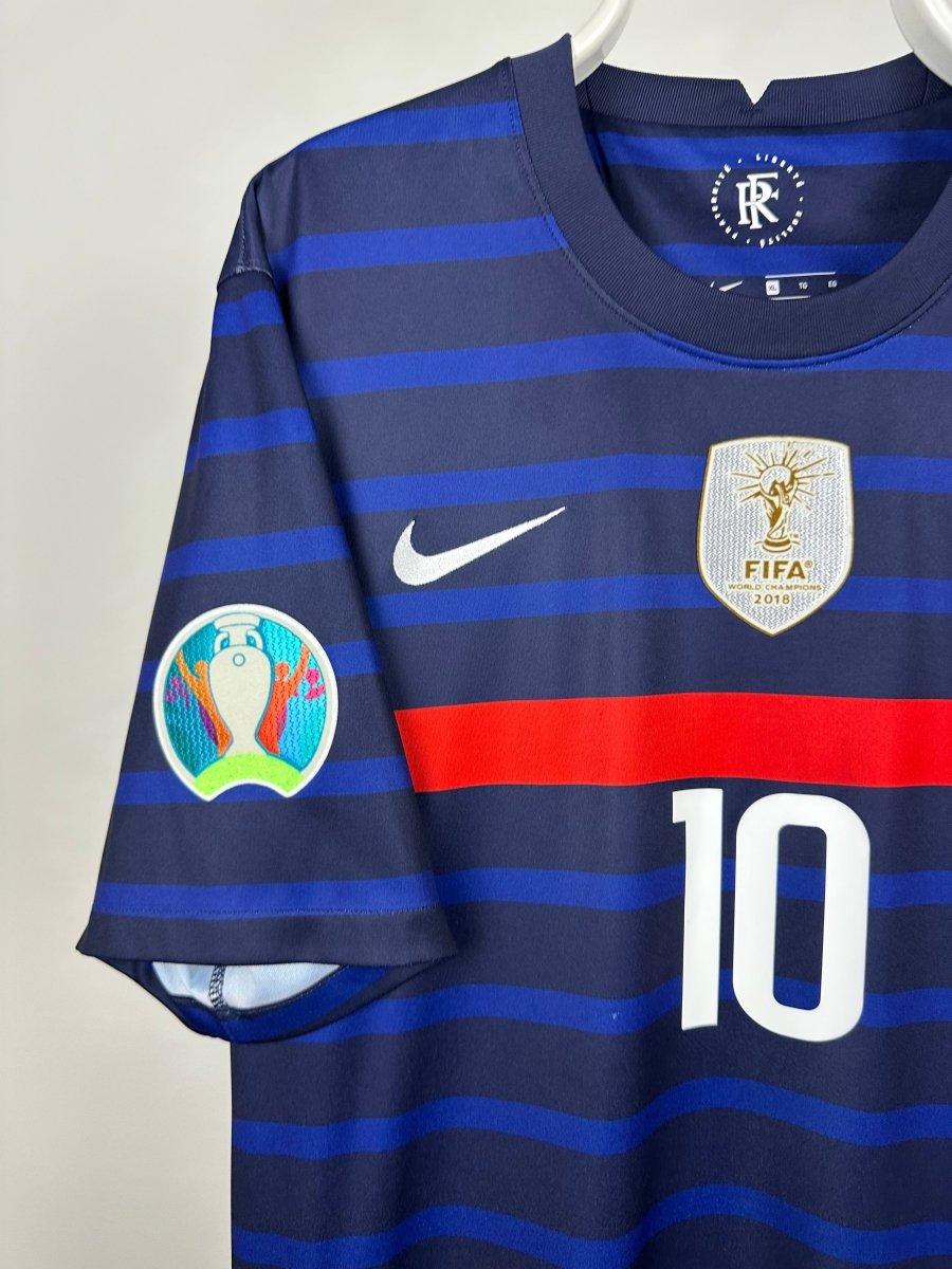 Kylian Mbappe - Frankrig 2021 hjemmebane trøje XL 🇫🇷 Fodboldshoppen_dk 3