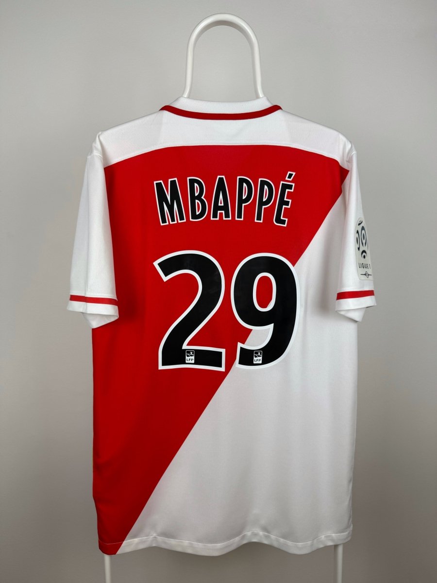 Kylian Mbappe - Monaco 2015/16 hjemmebane trøje M 🇫🇷 Fodboldshoppen_dk 1