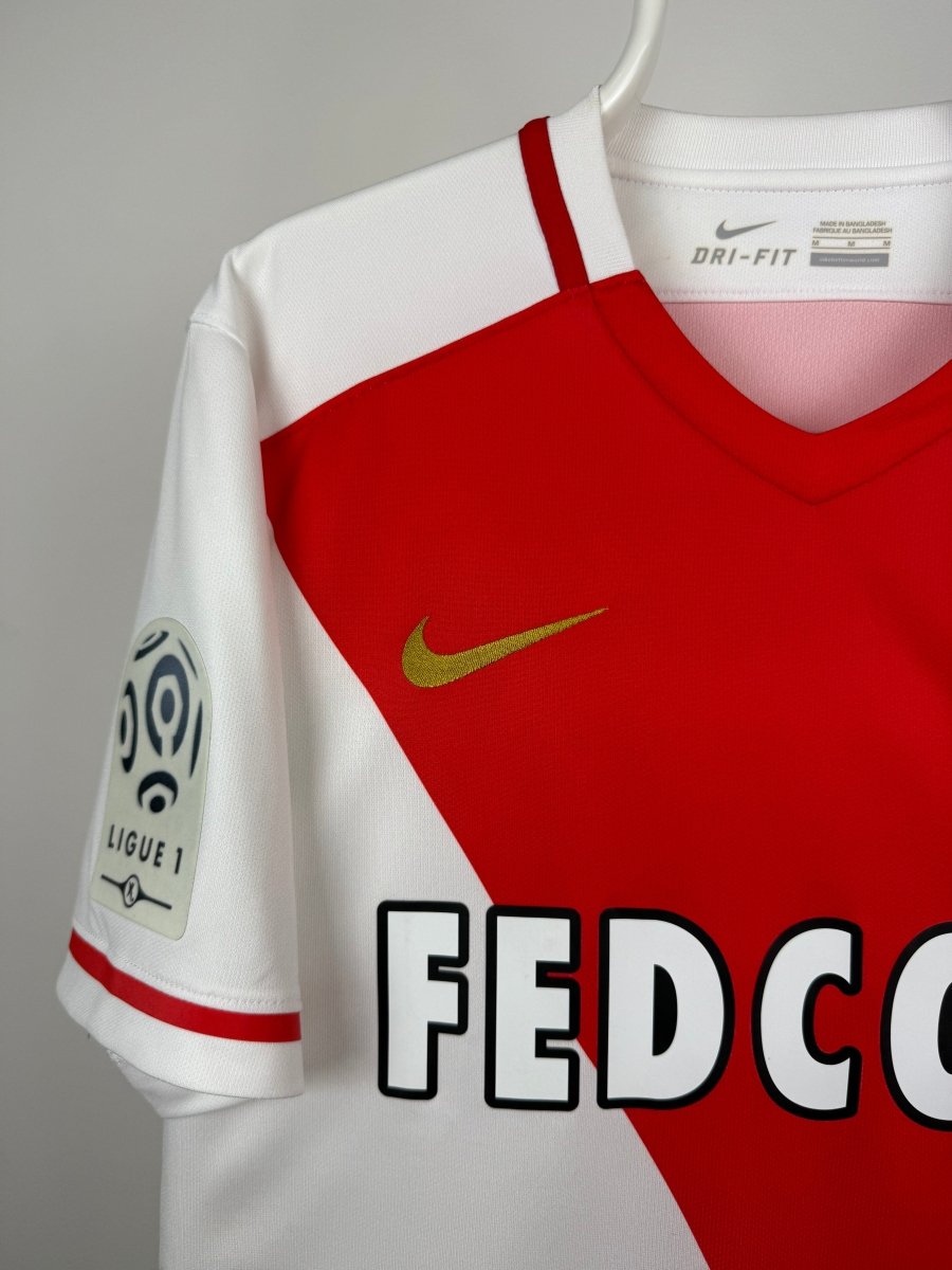 Kylian Mbappe - Monaco 2015/16 hjemmebane trøje M 🇫🇷 Fodboldshoppen_dk 3