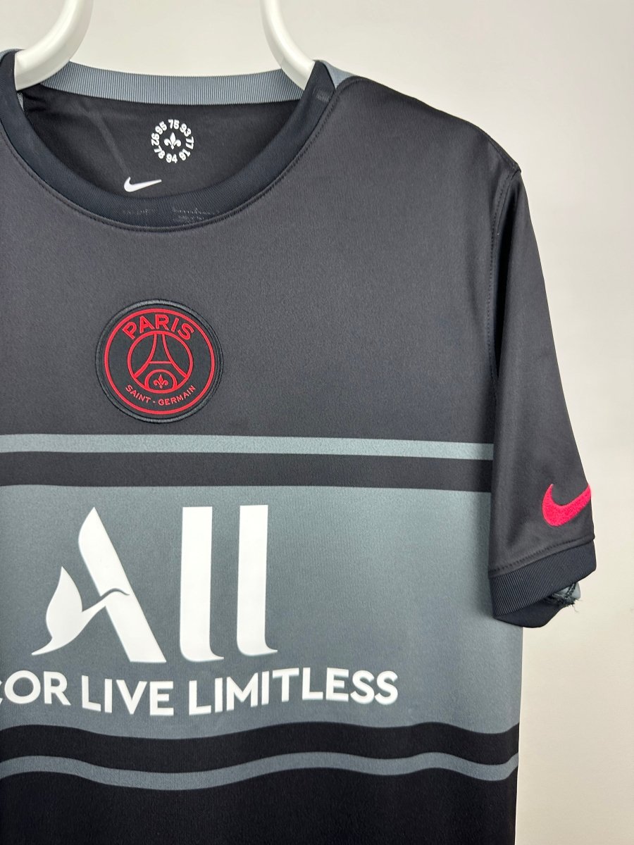 Kylian Mbappe - Paris Saint Germain 2021/22 udebane trøje L 🇫🇷 Fodboldshoppen_dk 4