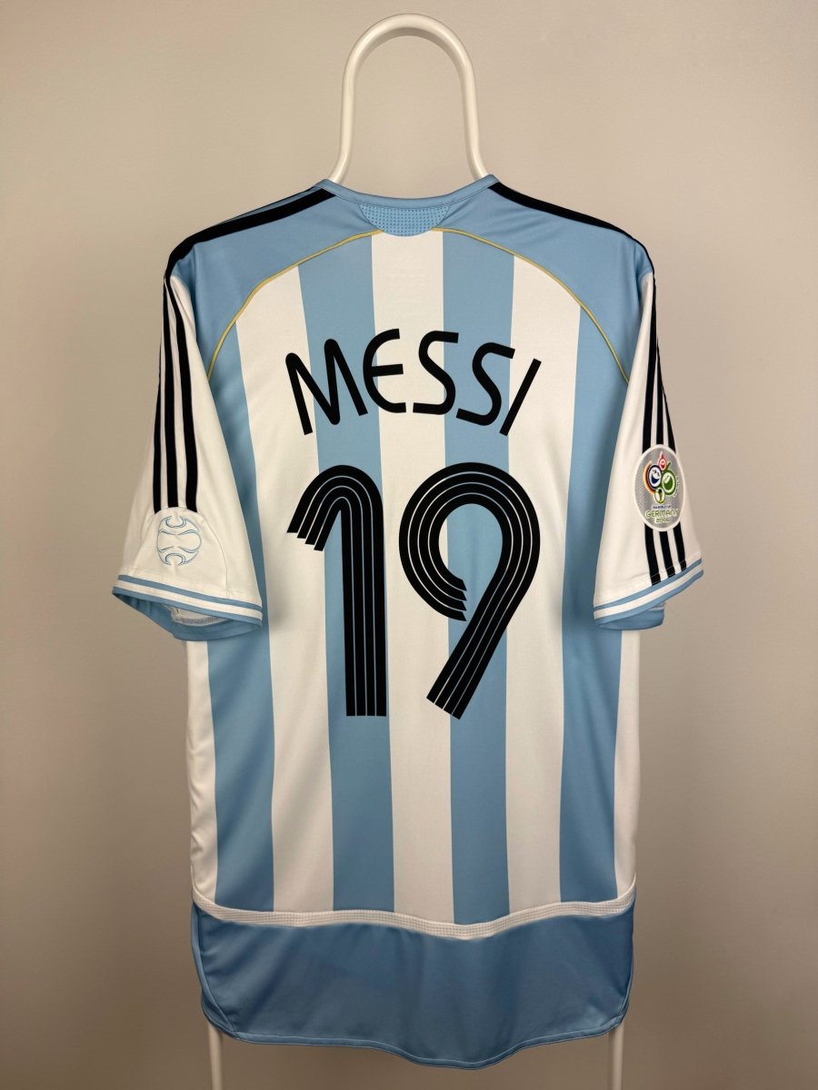 Lionel Messi - Argentina 2006 hjemmebane trøje L 🇦🇷 Fodboldshoppen_dk 1