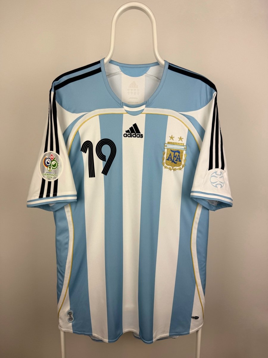 Lionel Messi - Argentina 2006 hjemmebane trøje L 🇦🇷 Fodboldshoppen_dk 2