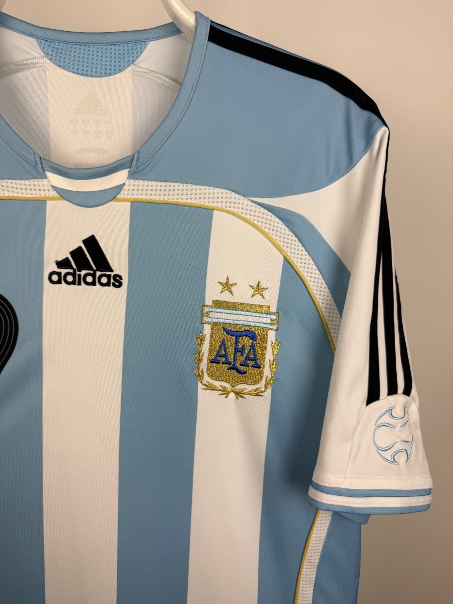 Lionel Messi - Argentina 2006 hjemmebane trøje L 🇦🇷 Fodboldshoppen_dk 4