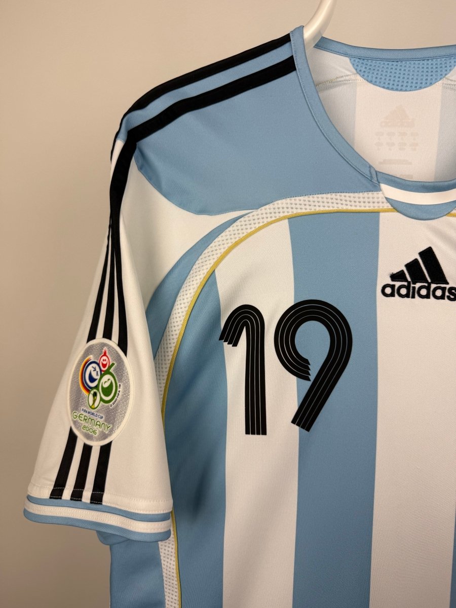 Lionel Messi - Argentina 2006 hjemmebane trøje L 🇦🇷 Fodboldshoppen_dk 3